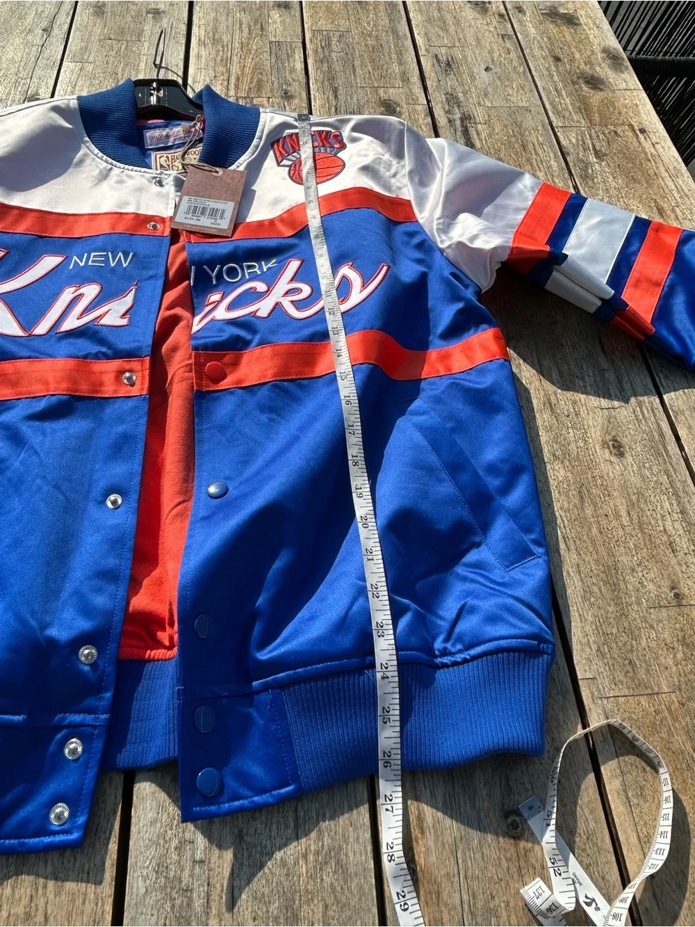 Mitchell & Ness NEW YORK KNICKS Hardwood Classics Jacket | Size M